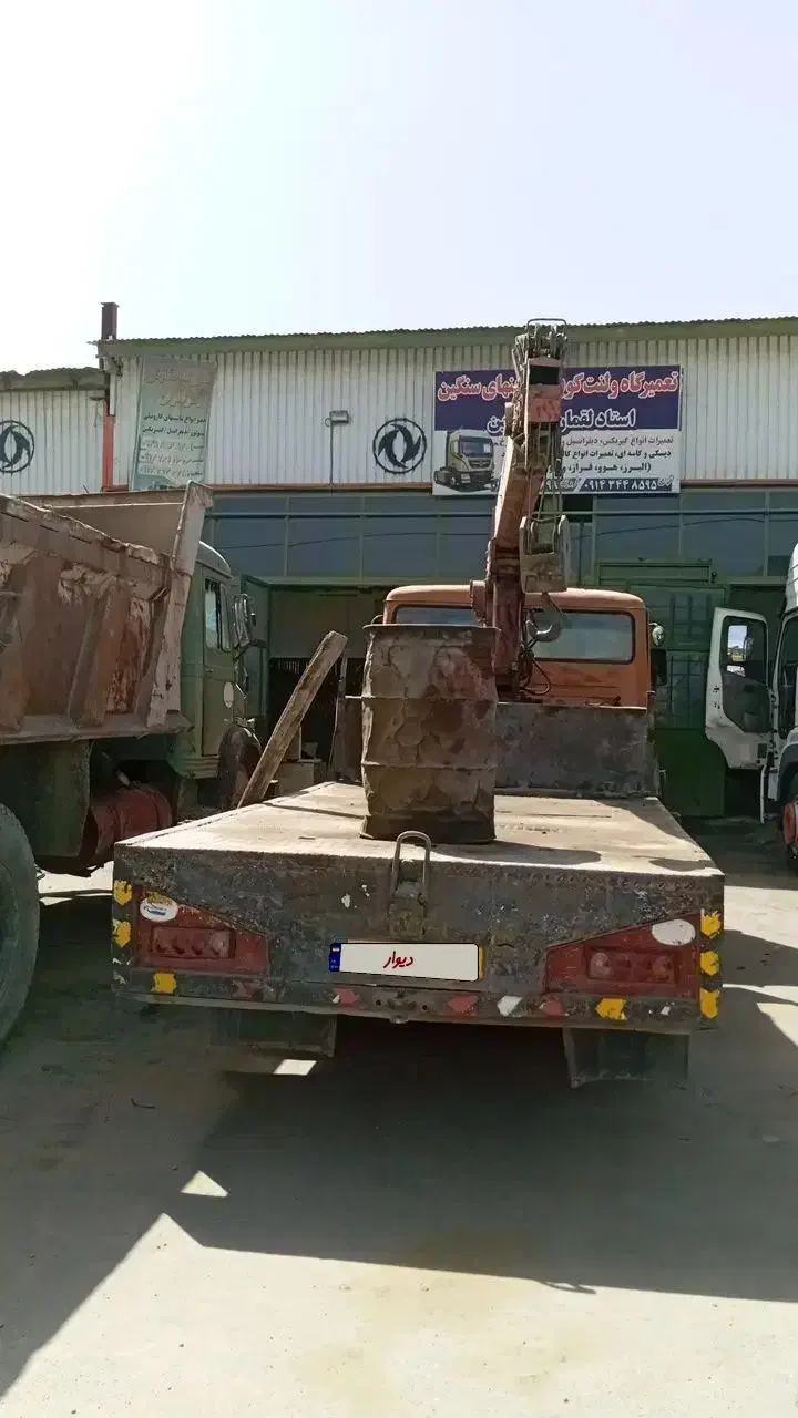 خاور 608سند جرثقیل|خودرو سنگین|پیرانشهر, |دیوار