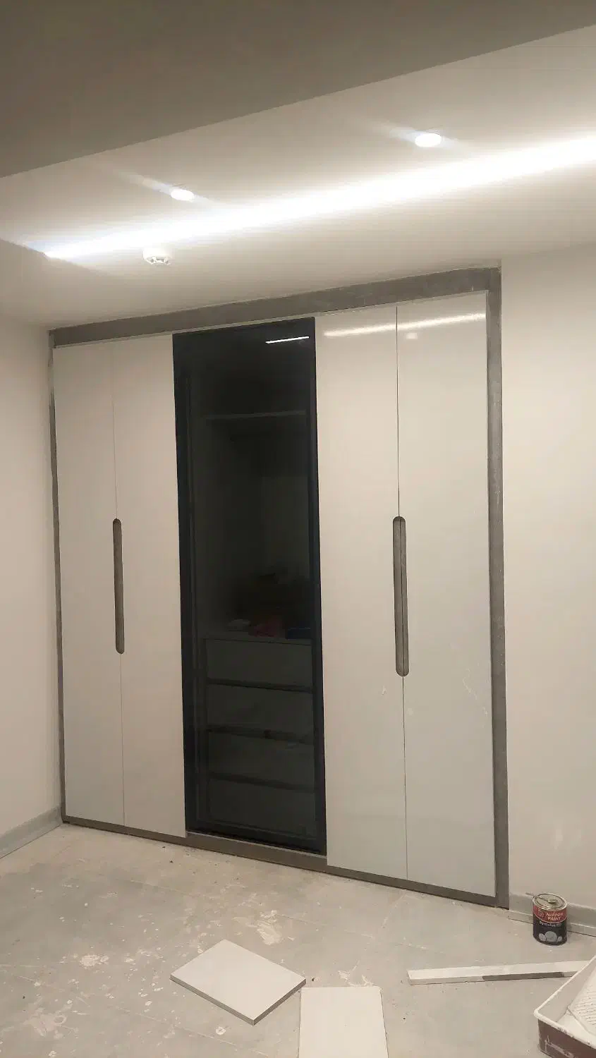 کابینت MDF .هایگلاس .ممبران|جاکفشی، کمد، دراور|سیرجان, |دیوار