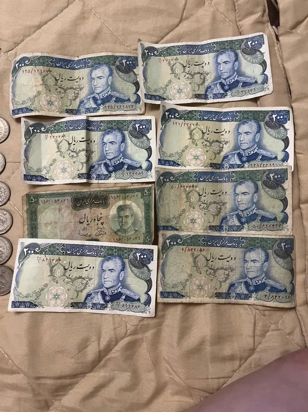 اسکناس شاهنشاهی|کلکسیون سکه، تمبر، اسکناس|رشت, دیلمان|دیوار