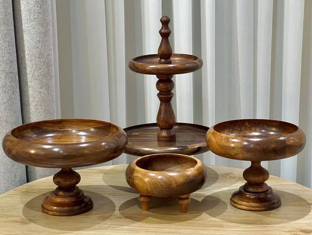 تولید و پخش ظروف چوبی|ظروف سرو و پذیرایی|اصفهان, قهجاورستان|دیوار