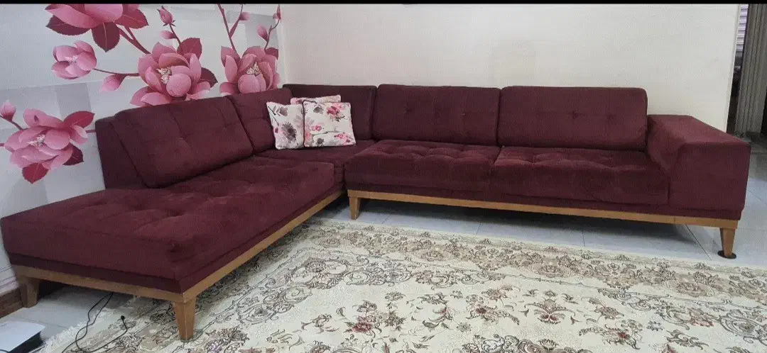 مبل راحتی ال|مبلمان خانگی و میز عسلی|کرج, فاز ۴ مهرشهر|دیوار