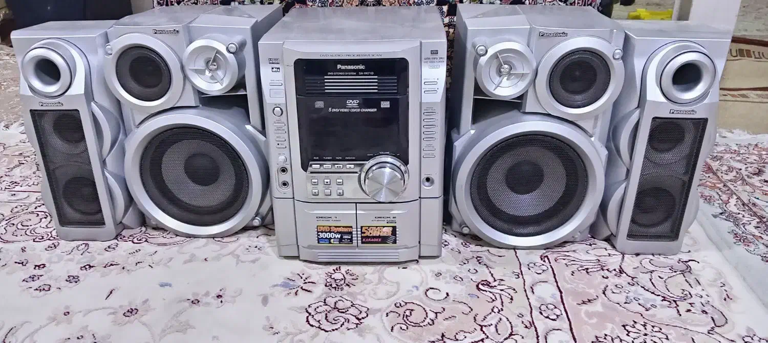 ظبط صوت Panasonic|سیستم صوتی خانگی|سنندج, |دیوار