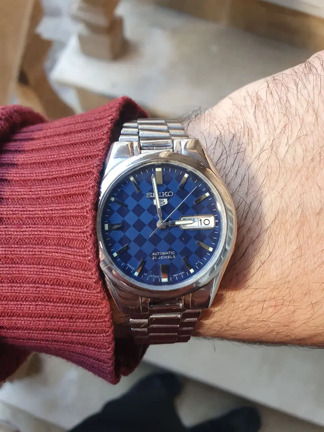 ساعت سیکو نبضی پشت شیشه ای|ساعت|گرگان, |دیوار