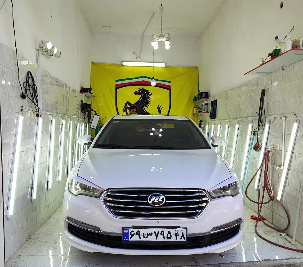 پولیش خارجی سرامیک ریکاوری احیای رنگ صدا گیری|خدمات موتور و ماشین|خرمآباد, |دیوار