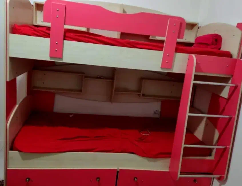 تختخواب دو طبقه|تخت و سرویس خواب|زنجان, |دیوار