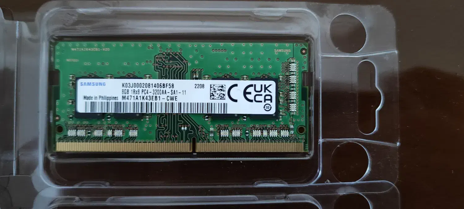 رم لپ تاپ Dual channel samsung DDR4- 2*8 GB|قطعات و لوازم جانبی رایانه|تهران, جنت‌آباد مرکزی|دیوار