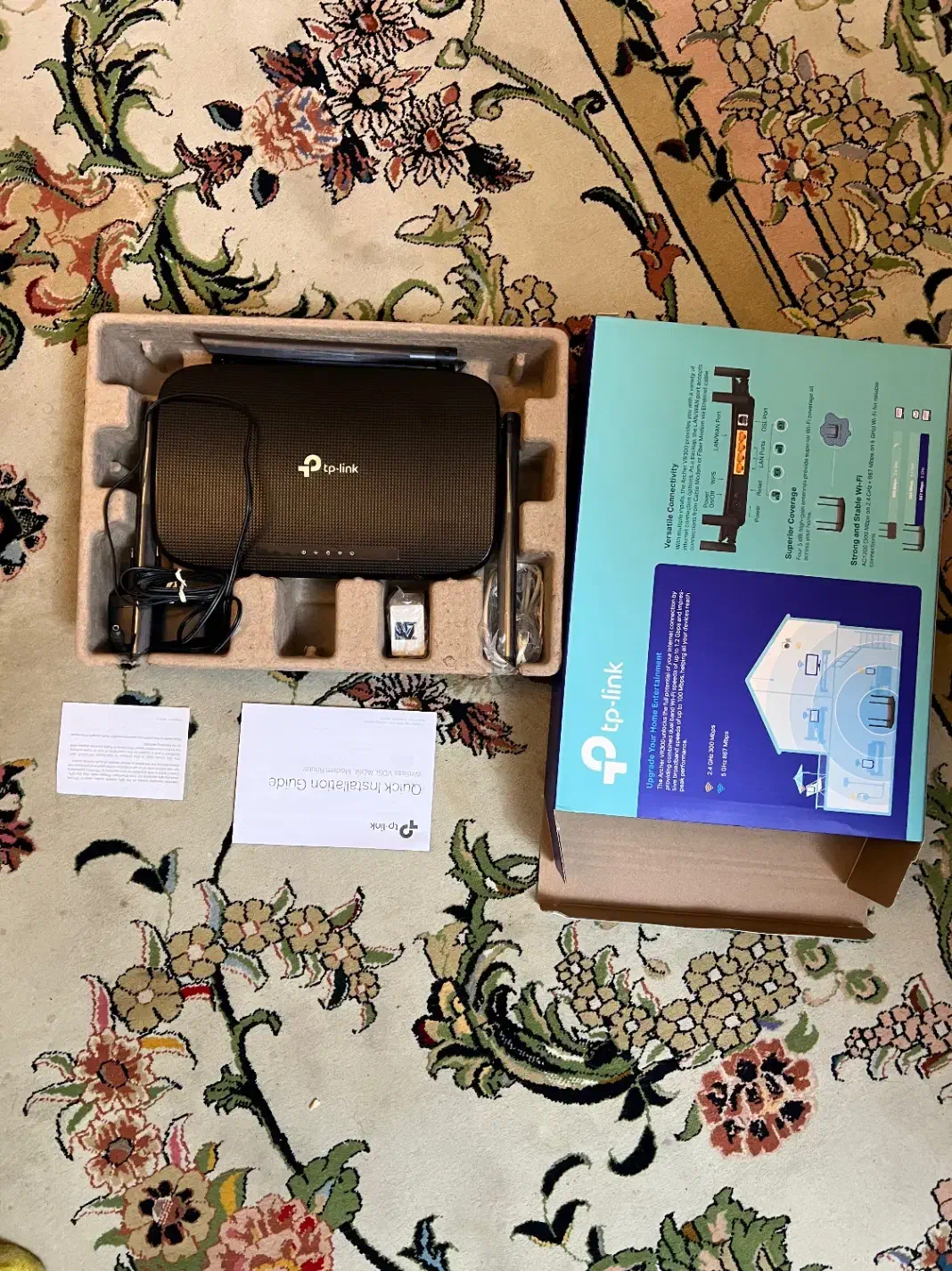 مودم تی پی لینک ای دی اس ال درحدنو آرچر وی آر سیصد|مودم و تجهیزات شبکه|لاهیجان, گلستان|دیوار