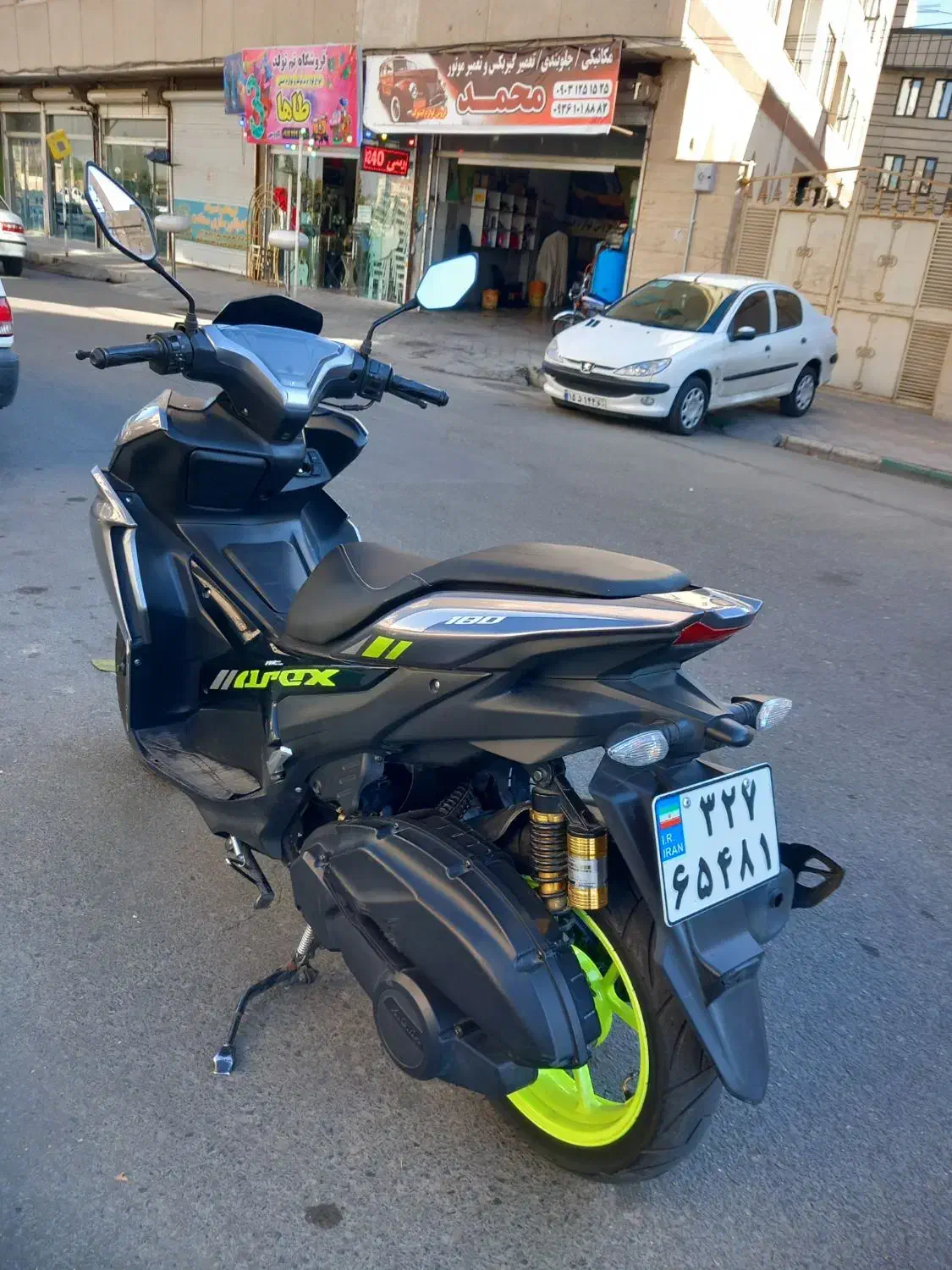 موتور ایروکس 1402|موتورسیکلت|باقرشهر, |دیوار