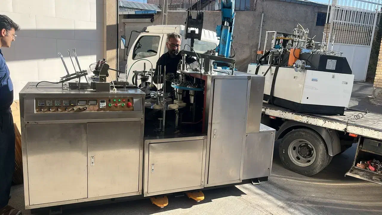 دستگاه تولید لیوان کاغذی|ماشینآلات صنعتی|تبریز, |دیوار