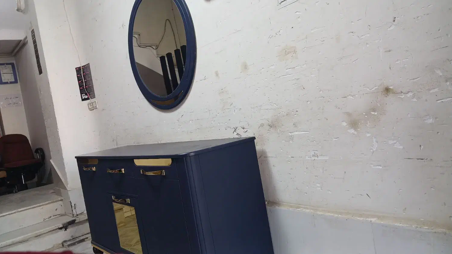 آینه وکنسول نو|بوفه، ویترین، کنسول|سنندج, |دیوار