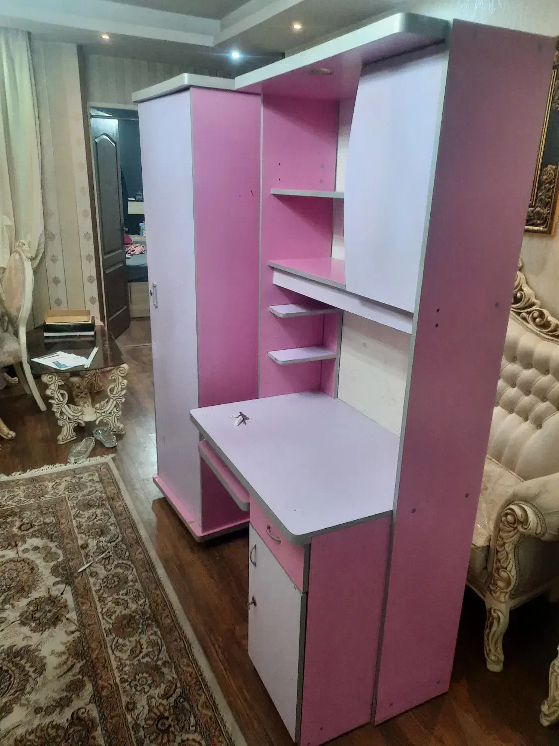 کمد و جا کتابی نوجوان|کتابخانه، شلف، قفسههای دیواری|کرج, کرج نو|دیوار