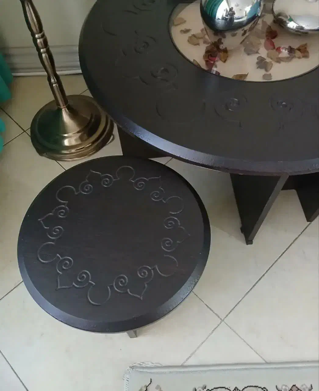 میز جلو مبلی و ۴ تا عسلی|مبلمان خانگی و میز عسلی|تهران, آرارات|دیوار