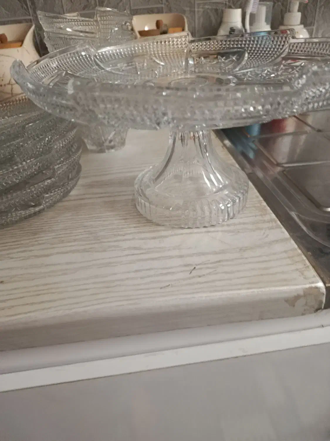 نیم ست کریستال|ظروف سرو و پذیرایی|مشهد, تلگرد|دیوار