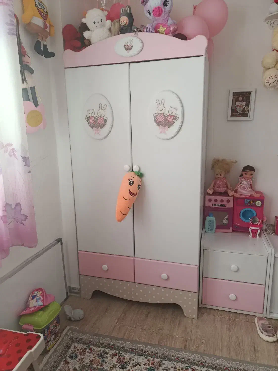 تخت و کمد بچه دو منظوره|تخت و سرویس خواب|رشت, ترمینال|دیوار