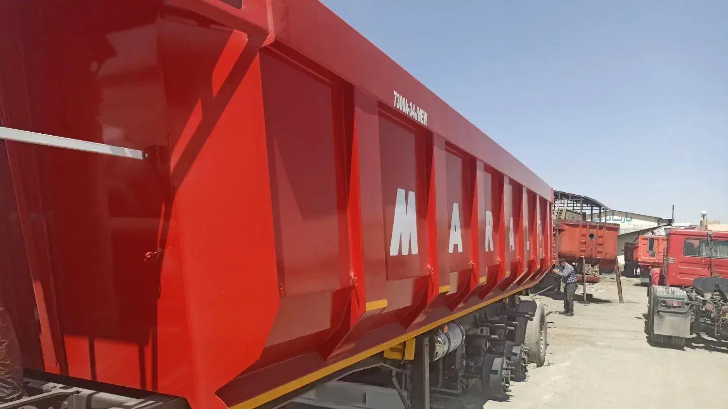 تریلی کمپرس طرح مارال|خودرو سنگین|همدان, |دیوار