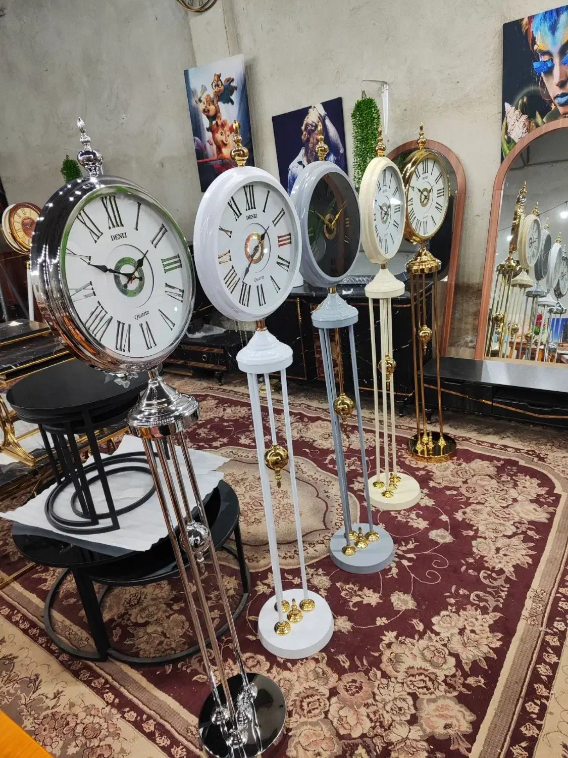 ساعت ایستاده کنار سالنی دنیز|ساعت دیواری و تزئینی|شیراز, وزیرآباد|دیوار