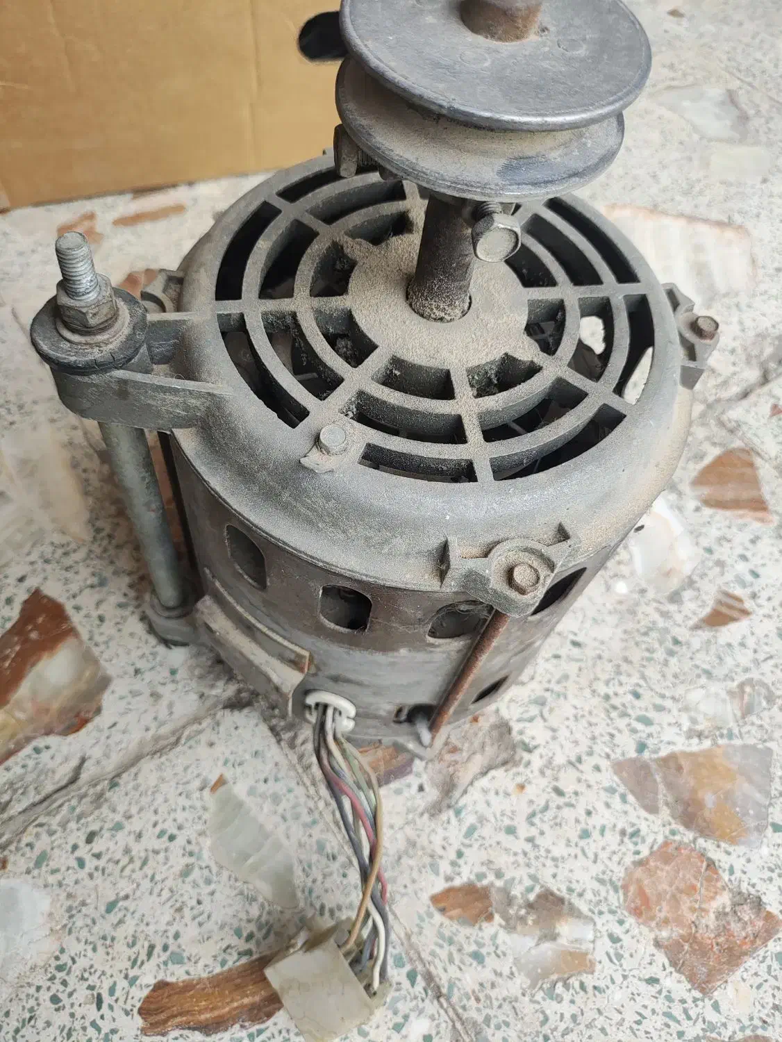 موتور اصلی با خازن و خشک کن لباسشویی آمریکایی|ماشین لباسشویی و خشک‌کن لباس|شهرکرد, |دیوار