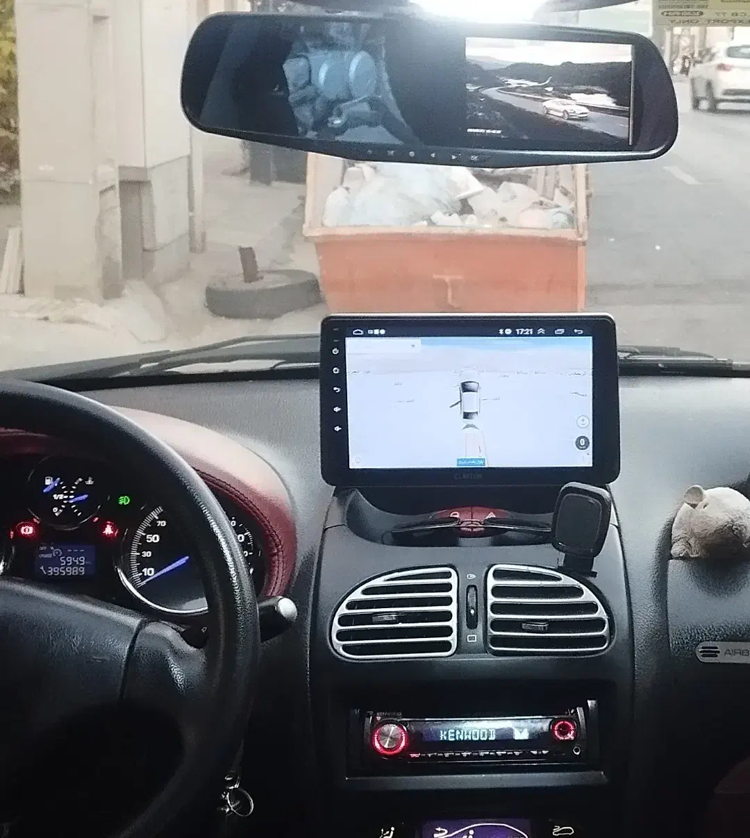 مانیتور کلایتون ده اینچ ۲۰۶|قطعات یدکی و لوازم جانبی|شیراز, لشکری‎|دیوار