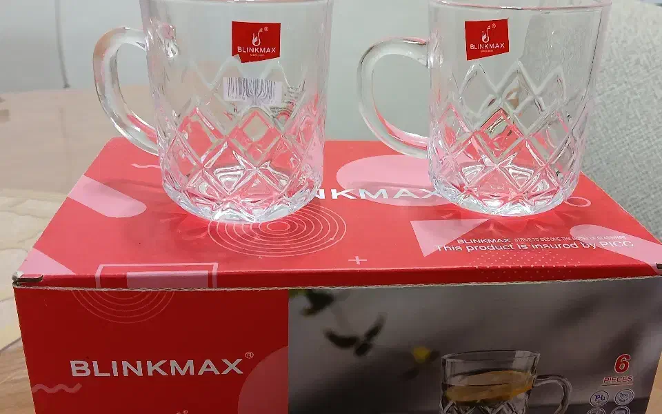 شش عدد لیوان دسته دار آکبند مارک بلینمکس|ظروف سرو و پذیرایی|اهواز, زیتون کارمندی|دیوار