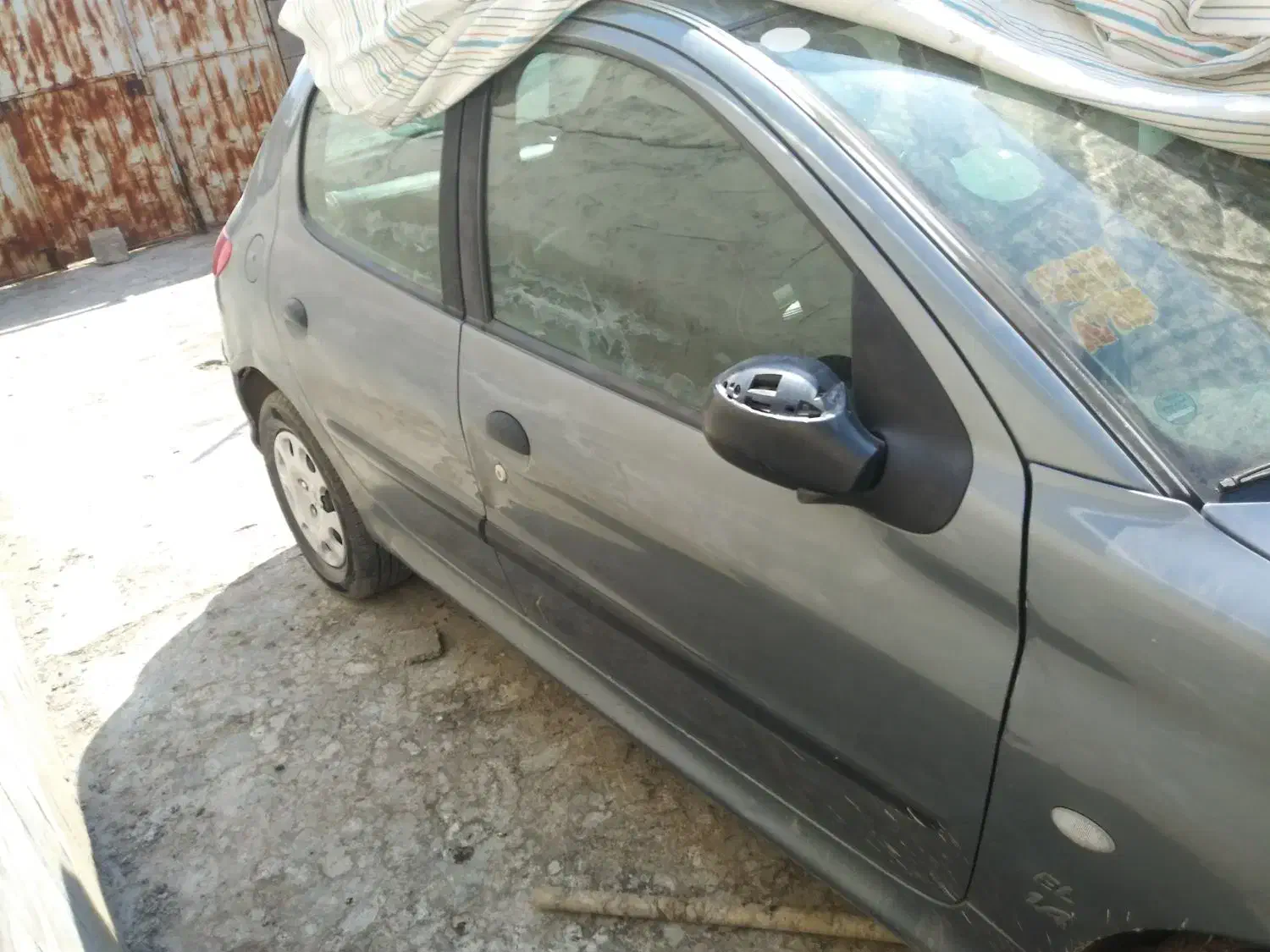 206 مدل87 تیپ2|خودرو سواری و وانت|امیدیه, |دیوار