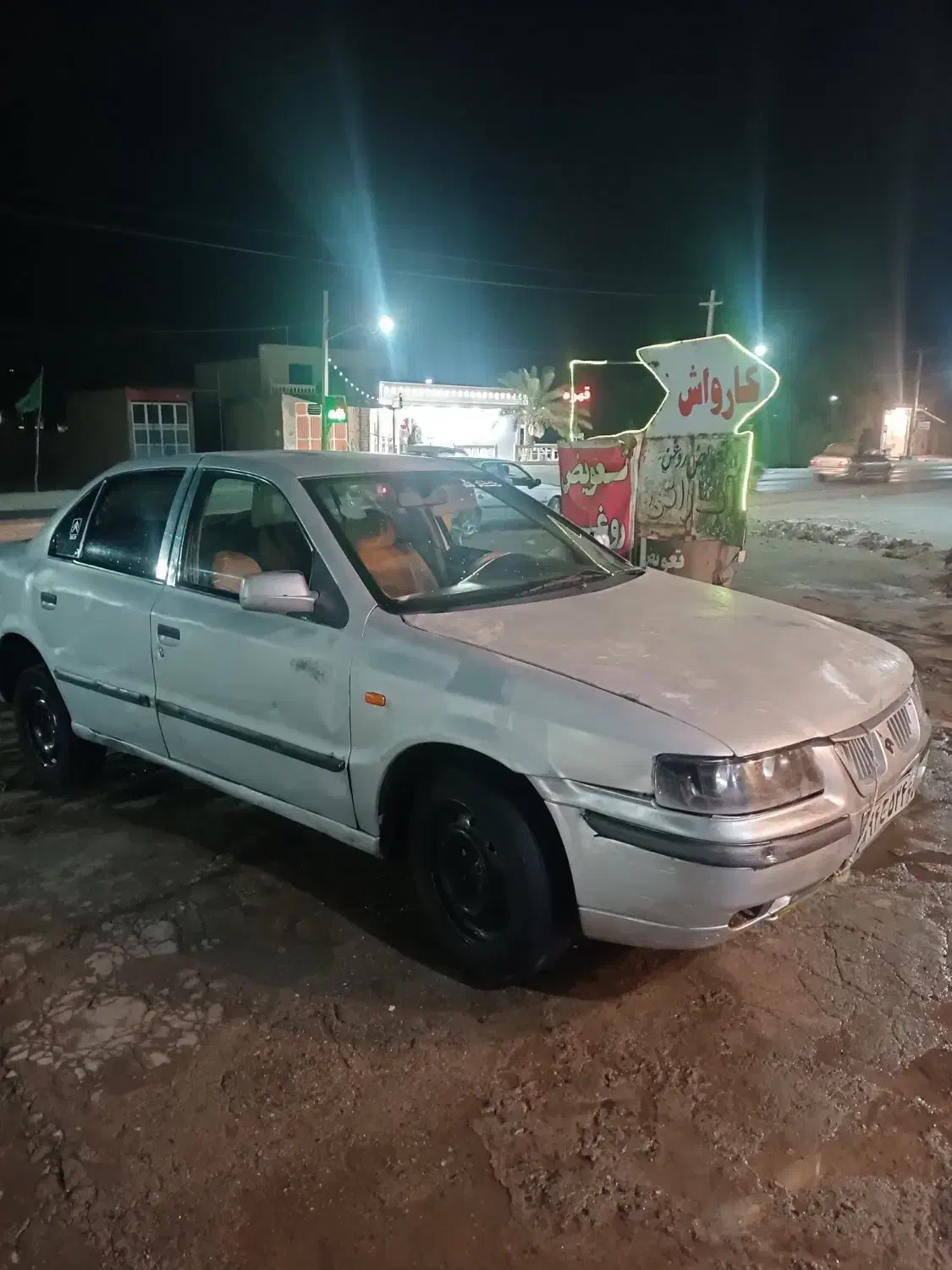 سمند نقره ای 1382|خودرو سواری و وانت|بم, |دیوار