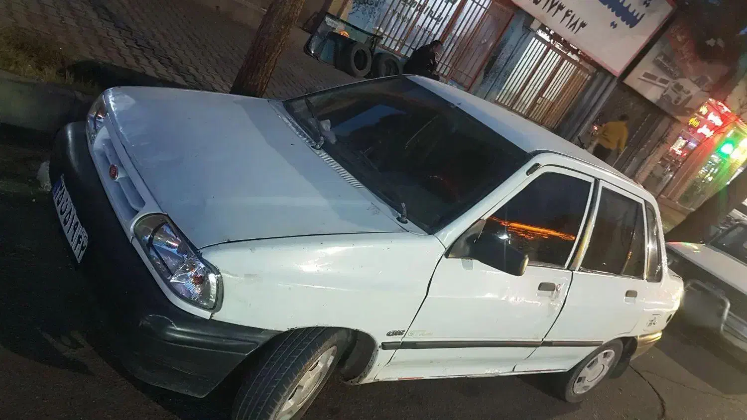 پراید سفید مدل۸۲|خودرو سواری و وانت|سبزوار, قصبه اب یمین|دیوار