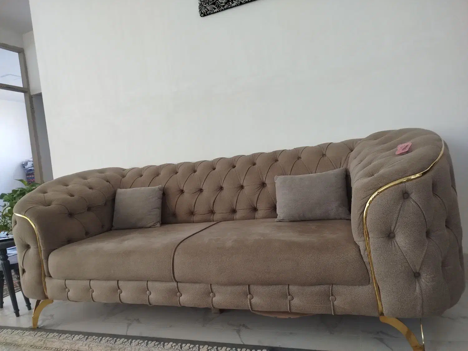 مبل راحتی استیل درحد نو|مبلمان خانگی و میز عسلی|گناباد, |دیوار