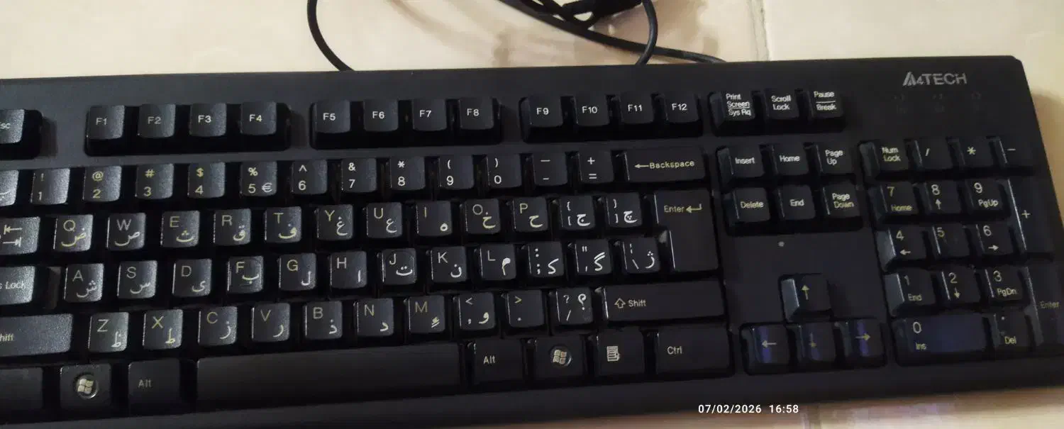 کیبوردA4TECH|قطعات و لوازم جانبی رایانه|پاکدشت, پاکدشت (مامازند)|دیوار