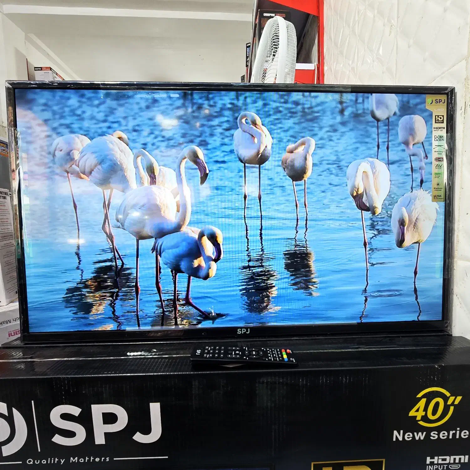 تلویزیون ۴۰ اینچ مارک SPJ اصل آکبند وارداتی|تلویزیون و پروژکتور|چابهار, |دیوار