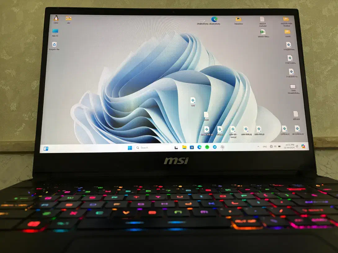 لپ تاپ گیمینگ MSI RTX2070 i7 10750H 16G 1TB|رایانه همراه|کاشان, جمال آباد|دیوار