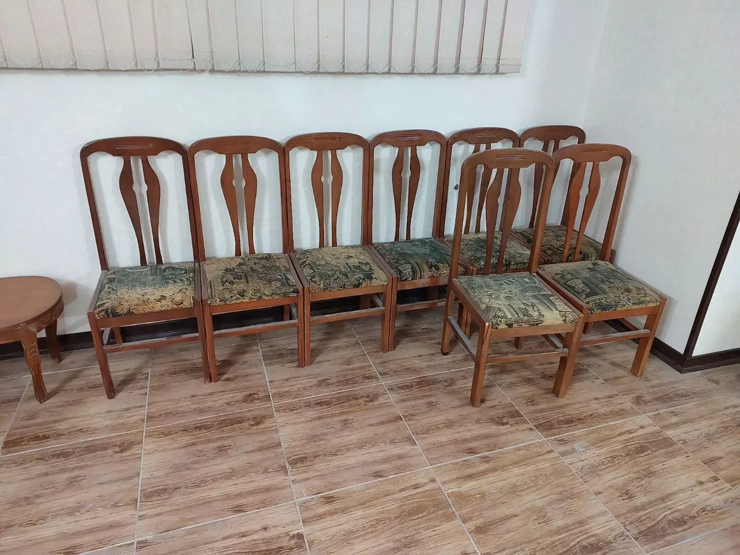 ۶عددصندلی چوبی نو درجه یک|میز و صندلی غذاخوری|شیراز, تندگویان|دیوار