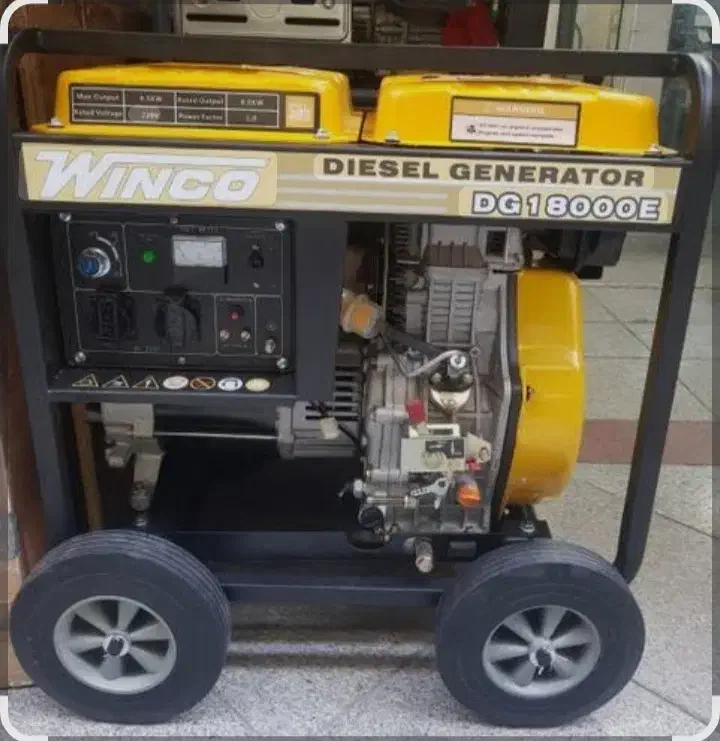 موتوربرق8/5کیلووات دیزل Winco درحد نو|ماشین‌آلات صنعتی|تربت‌حیدریه, حیدرآباد|دیوار