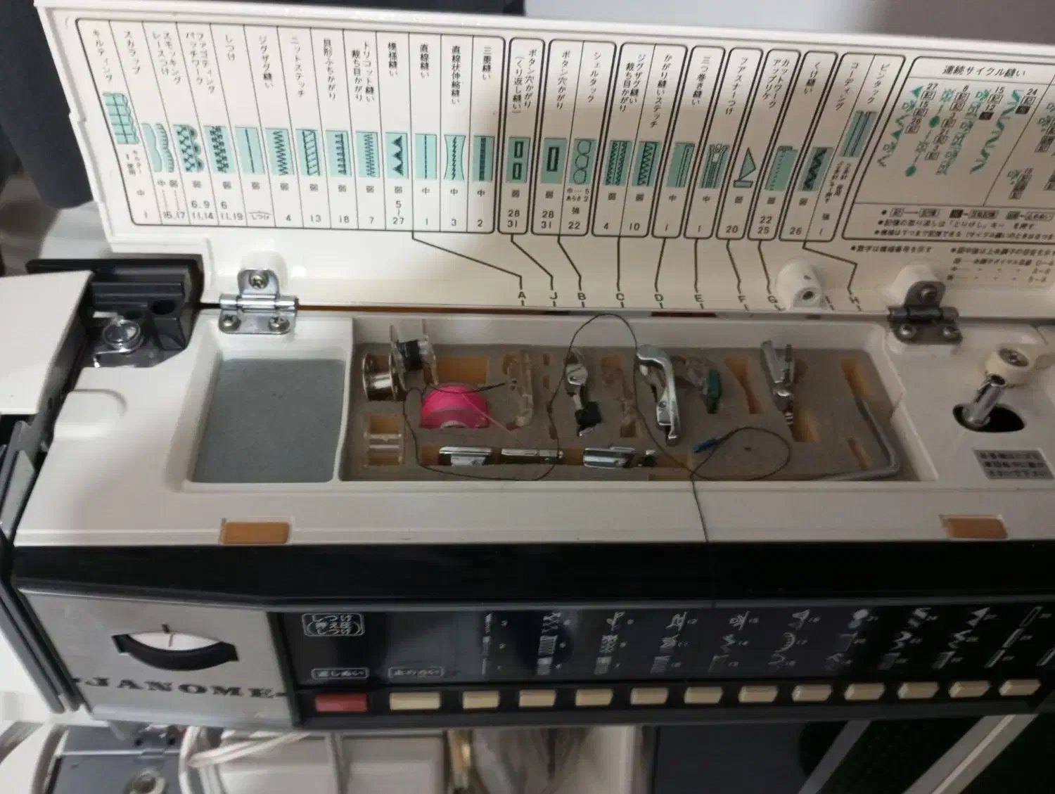 چرخ خیاطی ژانومه.اصل ژاپن مدل5002|چرخ خیاطی و ریسندگی|پردیس, فاز ۳|دیوار