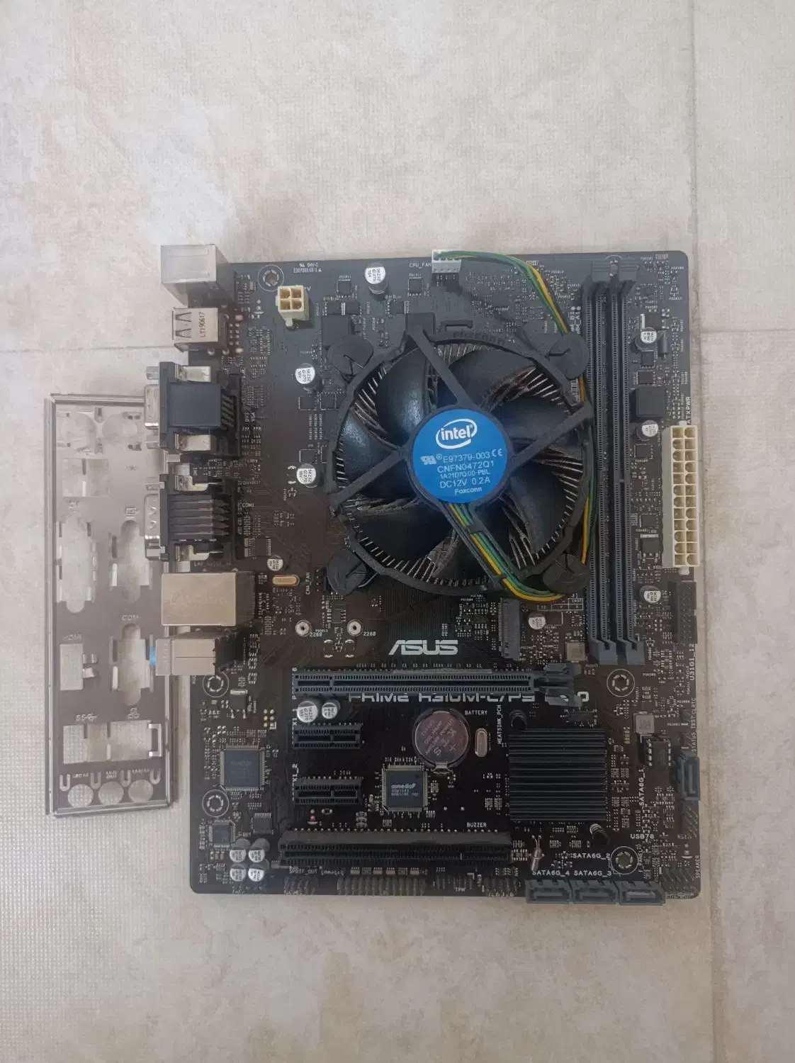 مادربرد H310M-C/PS به همراه CPU و Ram|قطعات و لوازم جانبی رایانه|بندر انزلی, معلم|دیوار