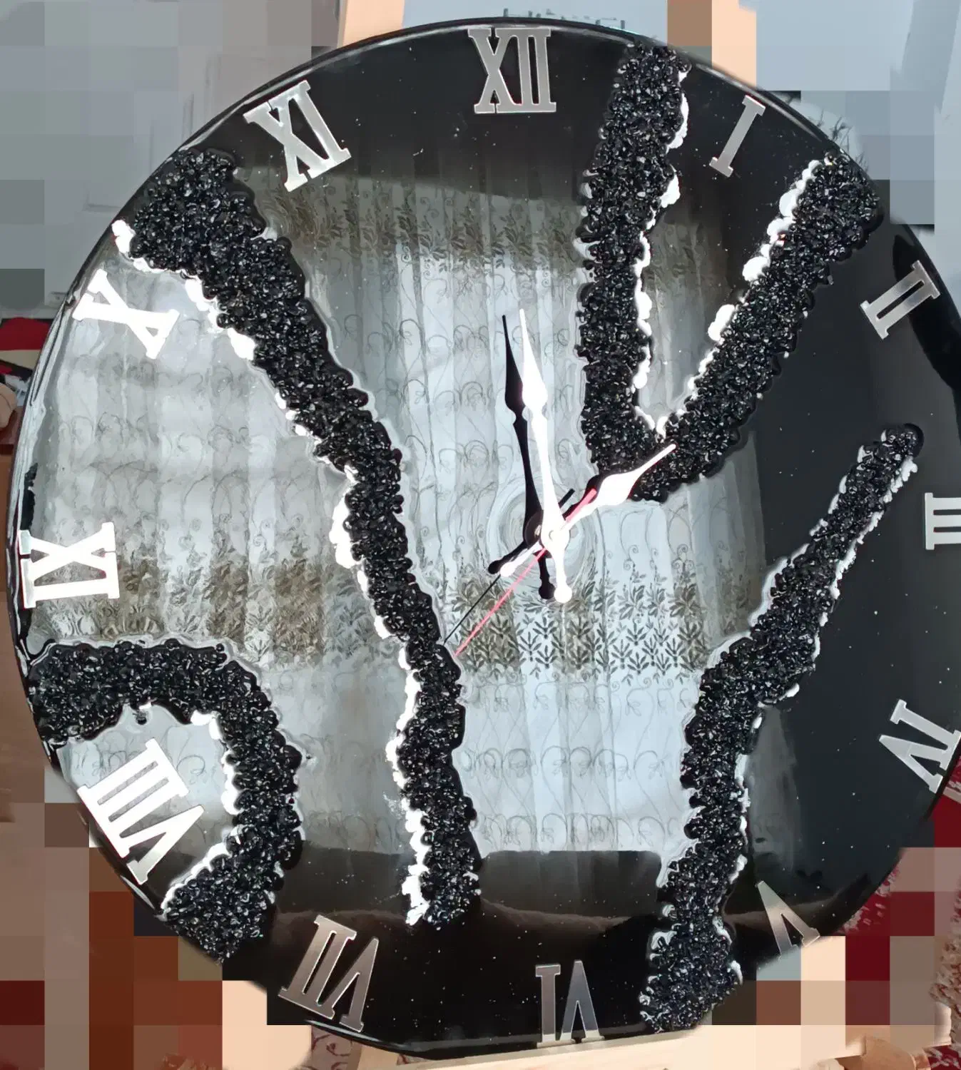 ساعت دیواری رزینی|ساعت دیواری و تزئینی|گرگان, |دیوار