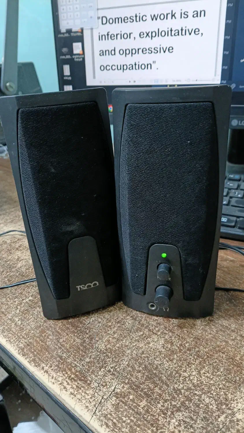 اسپیکر دسکتاپ مدل تسکو|قطعات و لوازم جانبی رایانه|قم, شاه احمد قاسم|دیوار