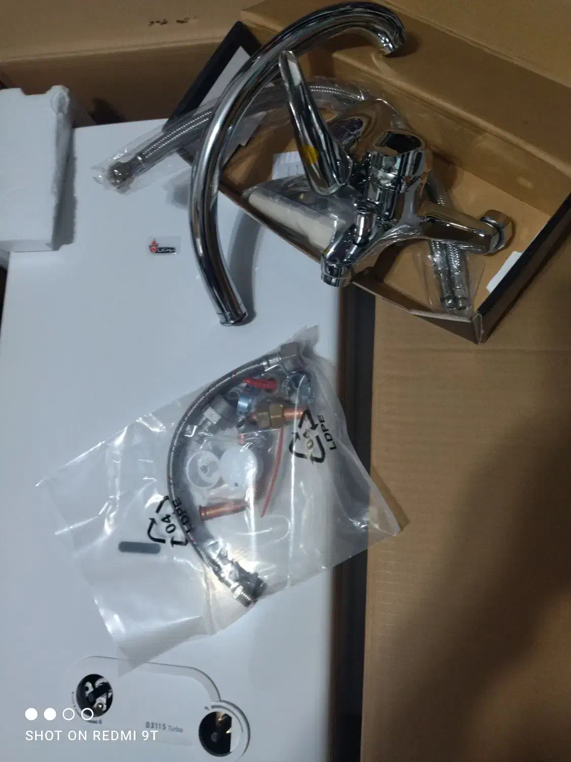 فروش ونصب  ابگرمکن وشیرالات منزل وپمپ اب|آبگرمکن، پکیج، شوفاژ|رشت, شهرک صبا|دیوار