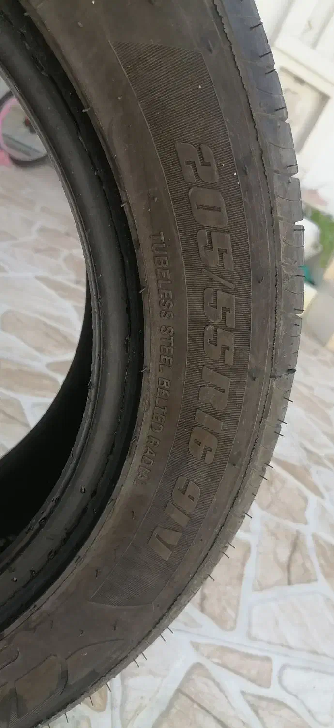 لاستیک 80درصد 4حلقه|قطعات یدکی و لوازم جانبی|جم, |دیوار