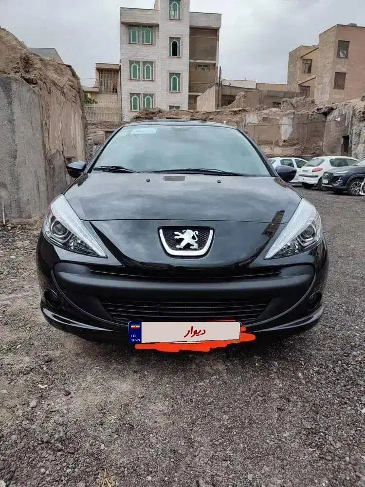 فروش  207  مشکی|خودرو سواری و وانت|ماکو, |دیوار