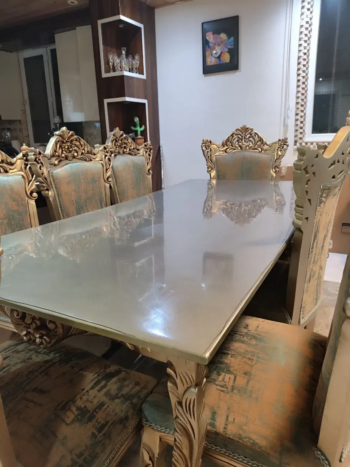 مبل استیل سلطنتی ۹ نفره|مبلمان خانگی و میز عسلی|نوشهر, |دیوار