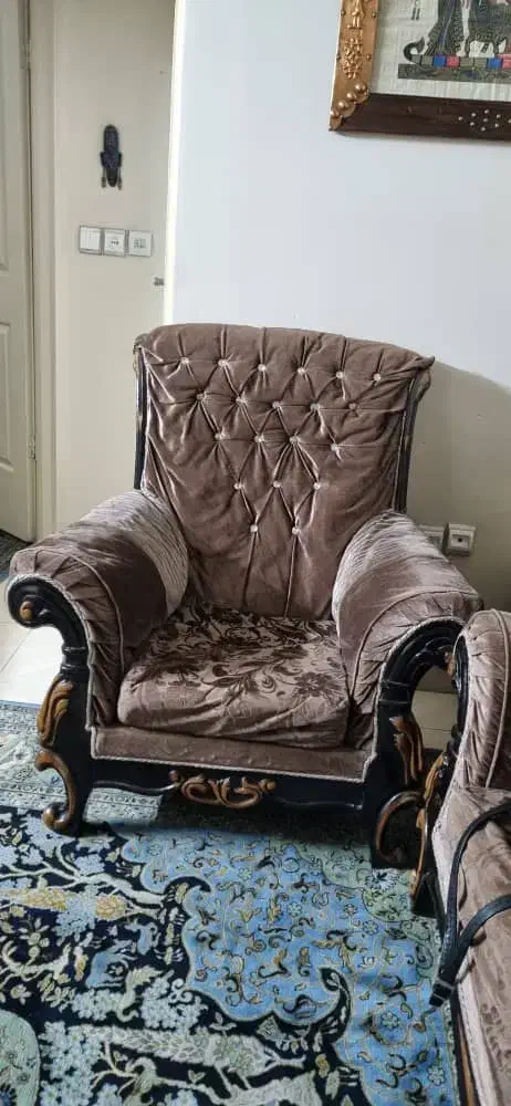 مبل استیل ۷ نفره|مبلمان خانگی و میز عسلی|تهران, جوادیه|دیوار