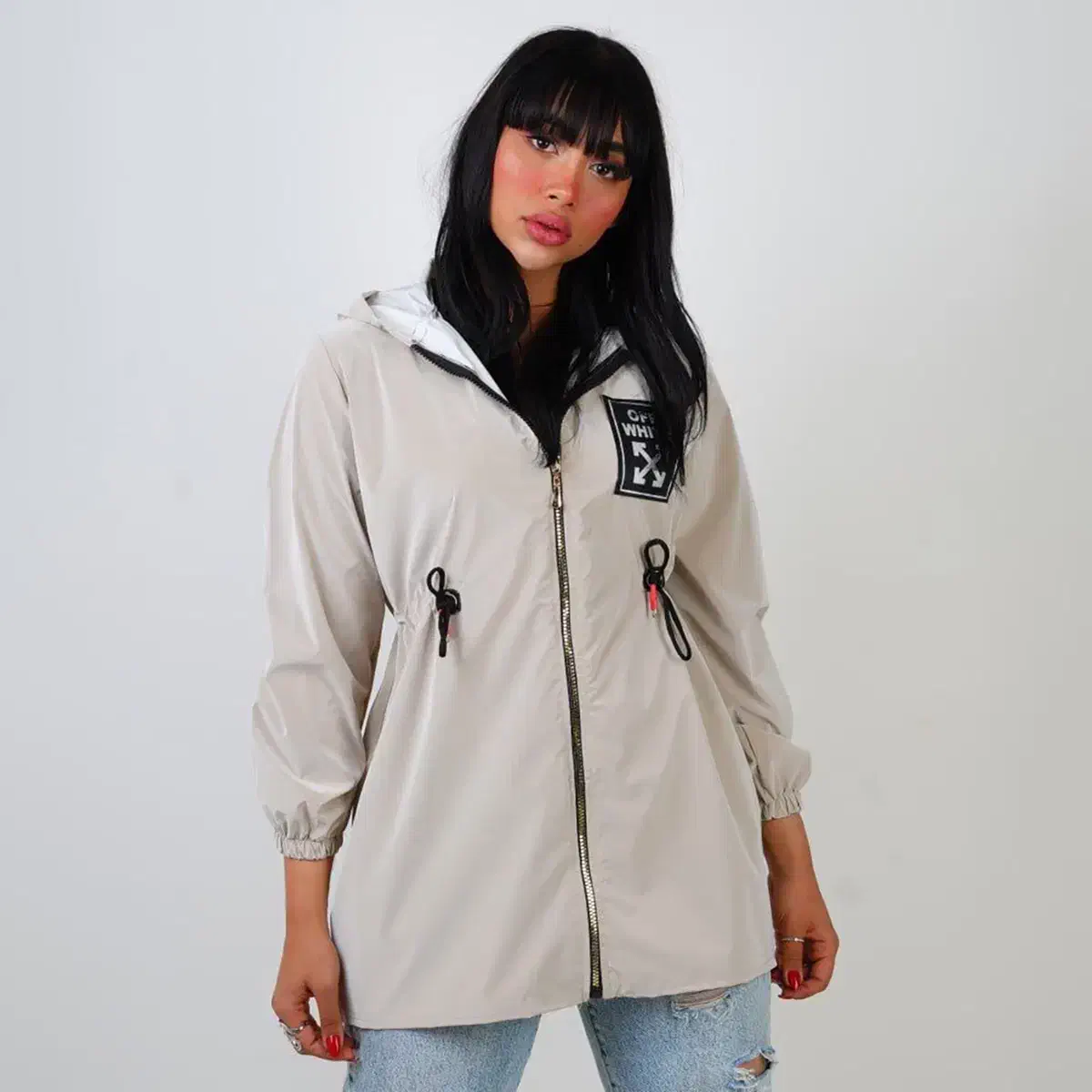 بارونی سلیکونی سفید زنانه مدل Avina|لباس|رشت, بازار|دیوار