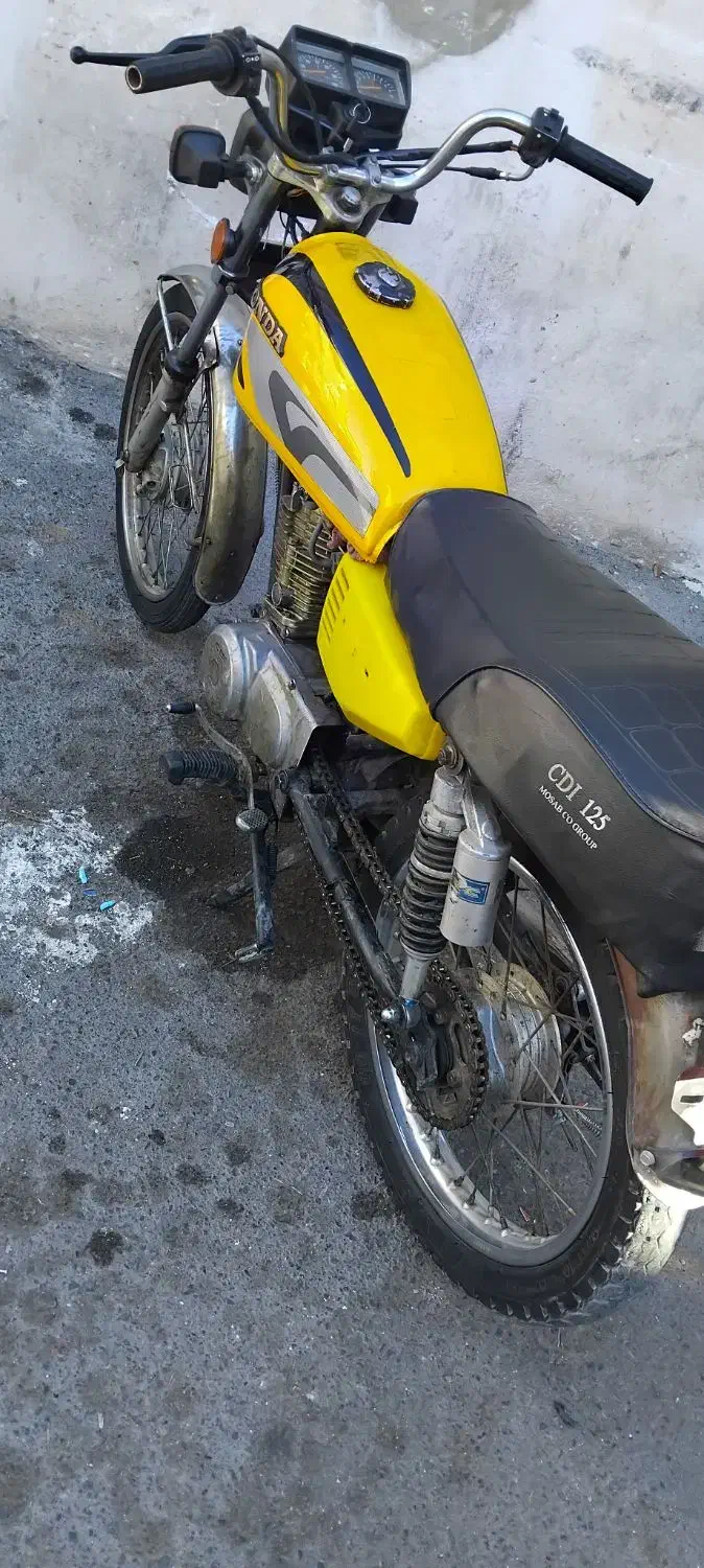 موتور ۱۲۵ مزاید|موتورسیکلت|تبریز, |دیوار