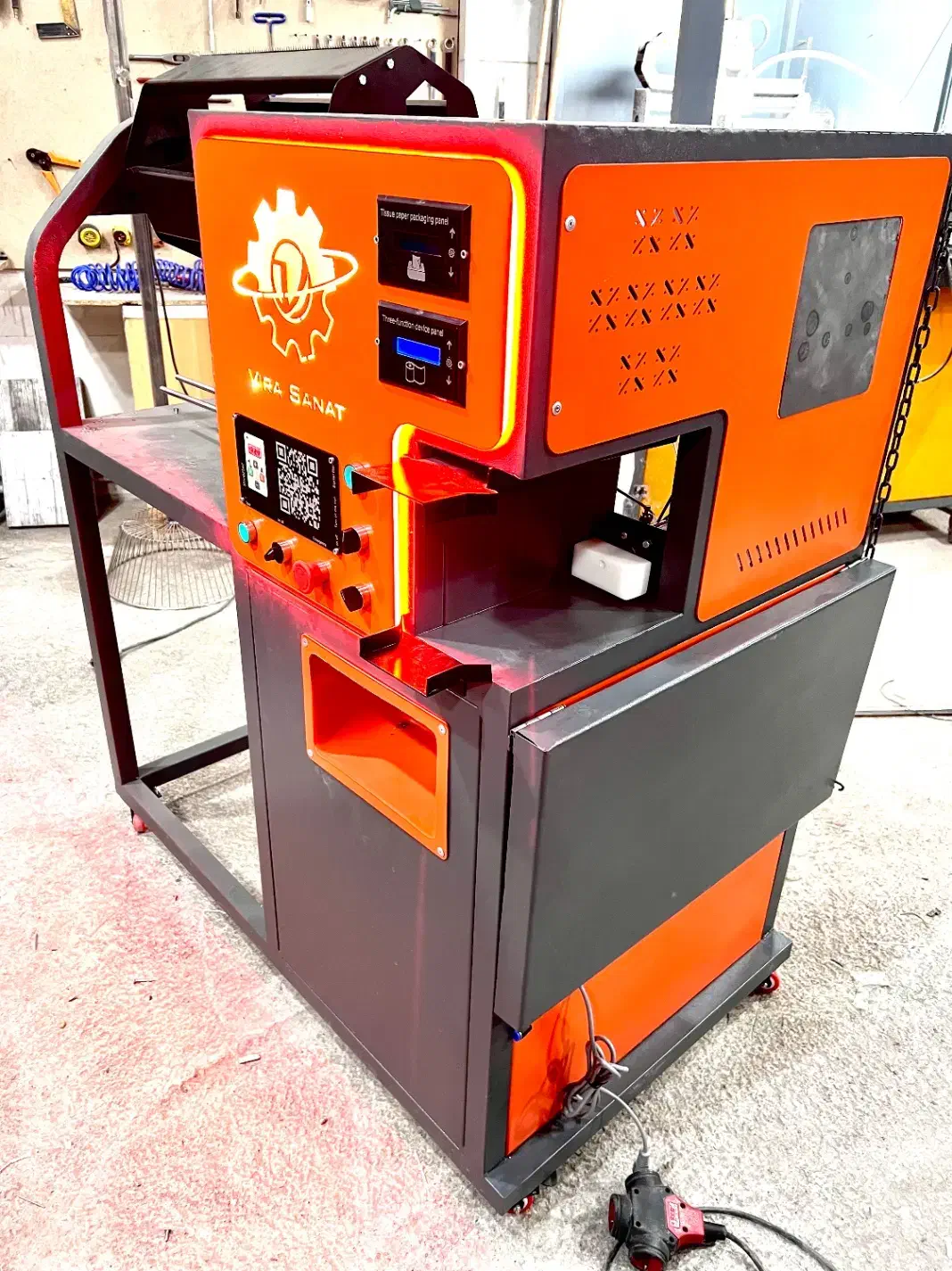 همه کاره دستمال کاغذی سفره زباله فریزر مدل XJ11|ماشین‌آلات صنعتی|مشهد, شهید بصیر|دیوار