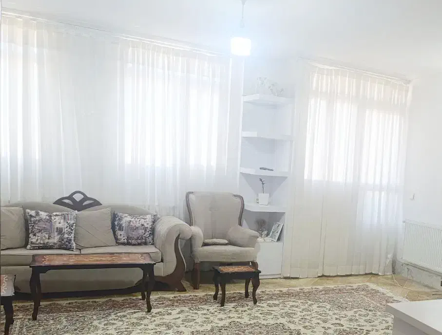 پرده پتینه پلیسه با چوب پرده (پنج متر)|پرده، رانر، رومیزی|تربت‌حیدریه, منصوریه|دیوار