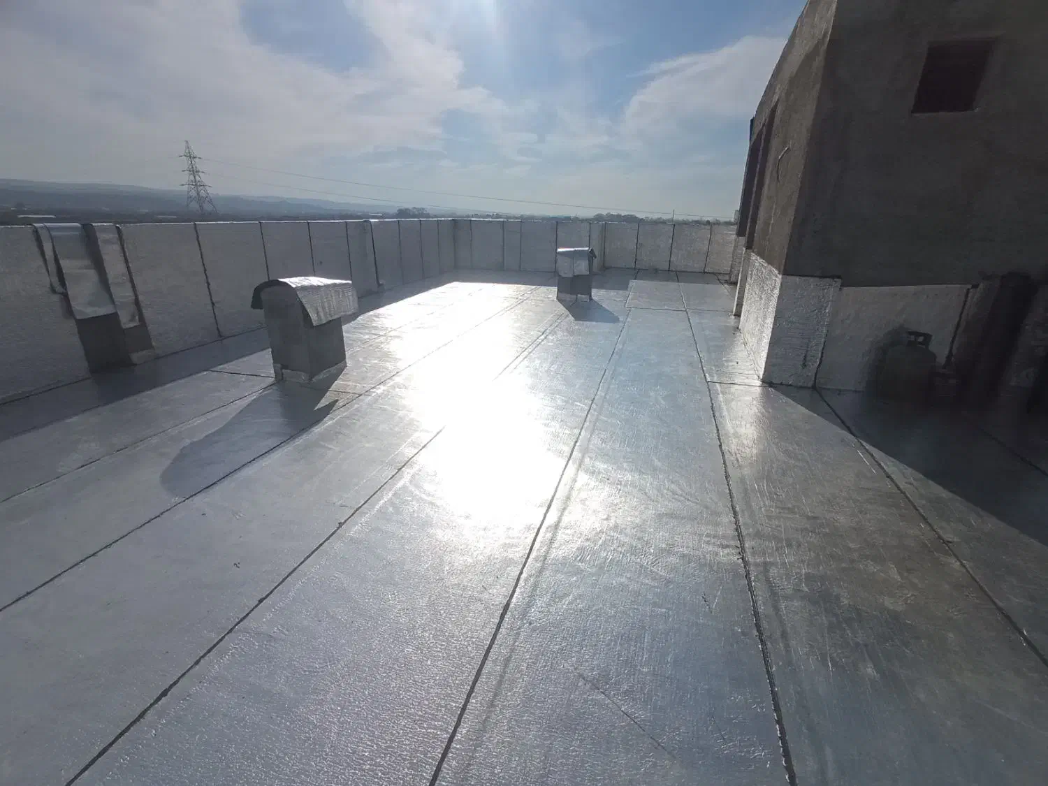 ایزوگام و قیرگونی و عایق نانو و بدون داربست|خدمات پیشه و مهارت|ساری, |دیوار