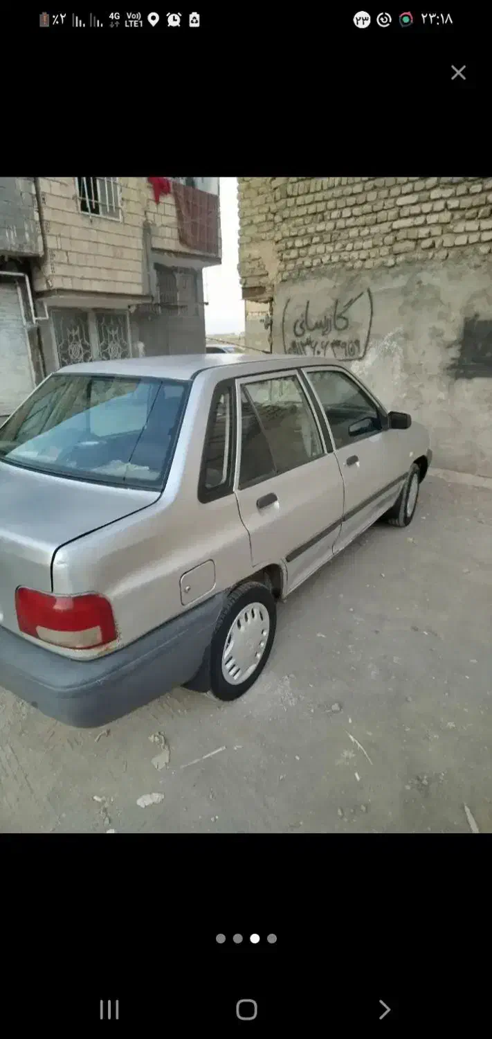 پراید 87دوگانه شرکت بدون رنگ|خودرو سواری و وانت|جاجرم, |دیوار