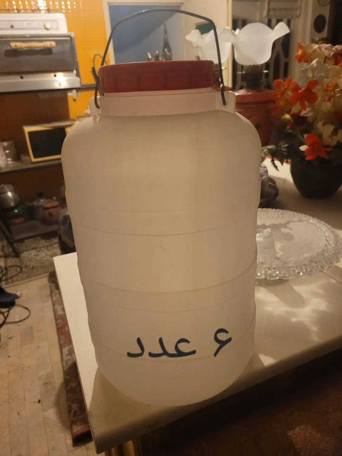 فروش تعدادی دبه ۲۰ لیتری|ظروف نگهدارنده، پلاستیکی، یک‌بارمصرف|اردبیل, |دیوار