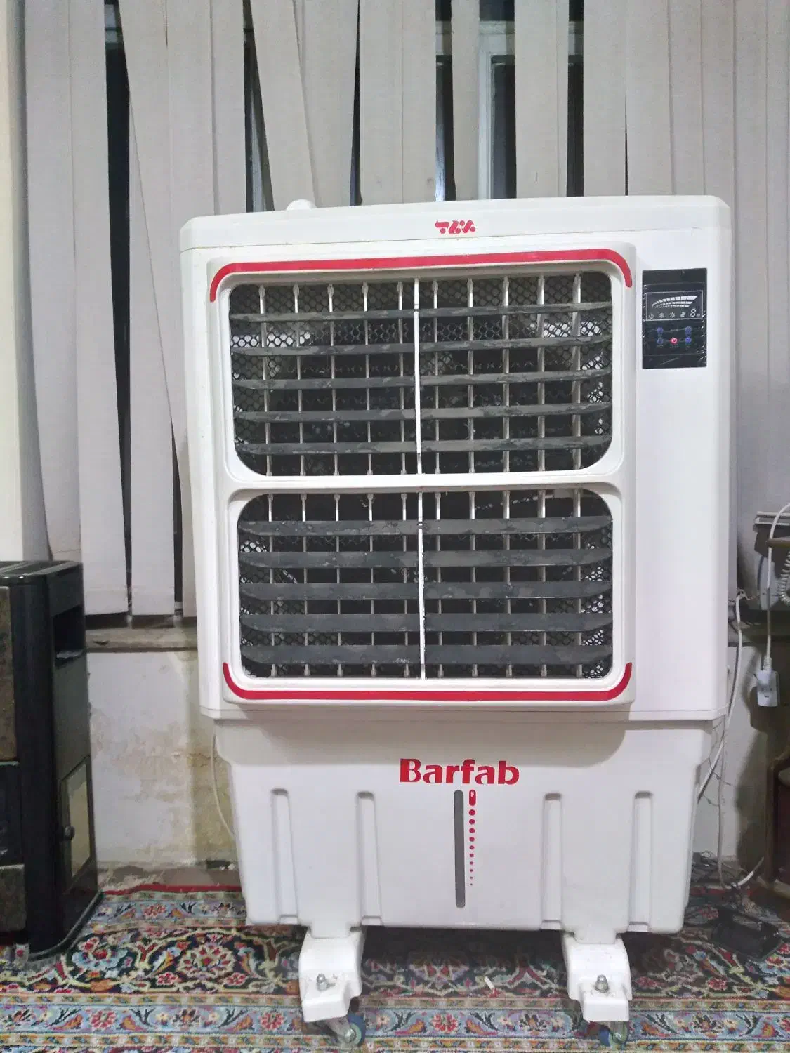 کولر پرتابل سلولزی برفاب در حد نو|کولر آبی|کرمانشاه, |دیوار