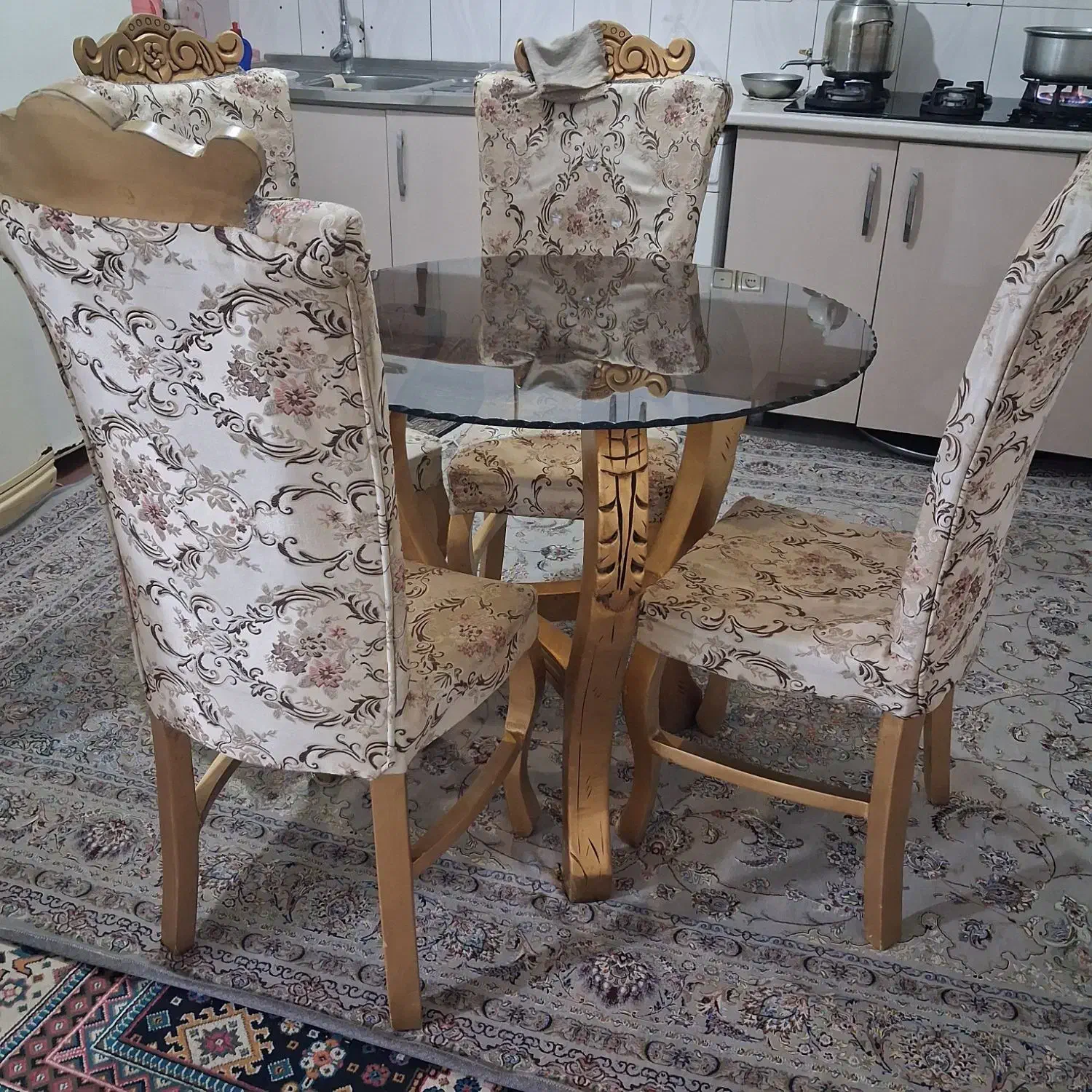 میز نهار خوری و میز تلوزیون|میز و صندلی غذاخوری|پیشوا, |دیوار